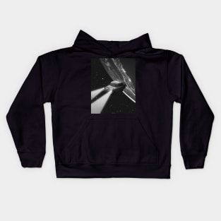 AUTOPILOT. BLACK AND WHITE. Kids Hoodie